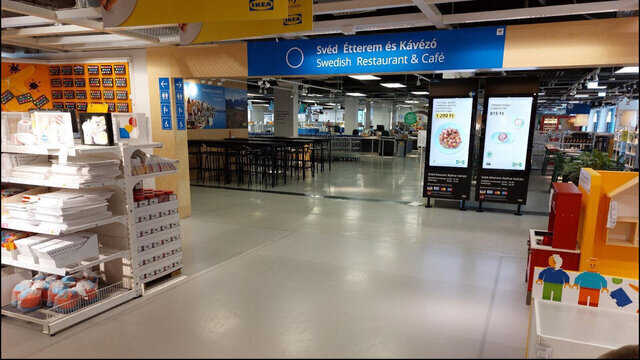 IKEA Étterem Örs vezér tere