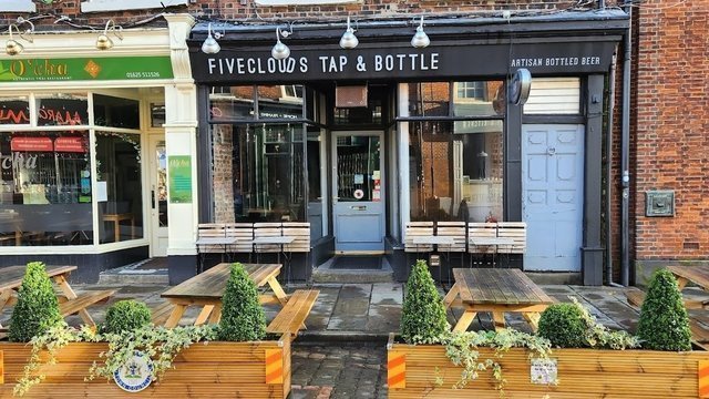 Five Clouds Tap and Bottle