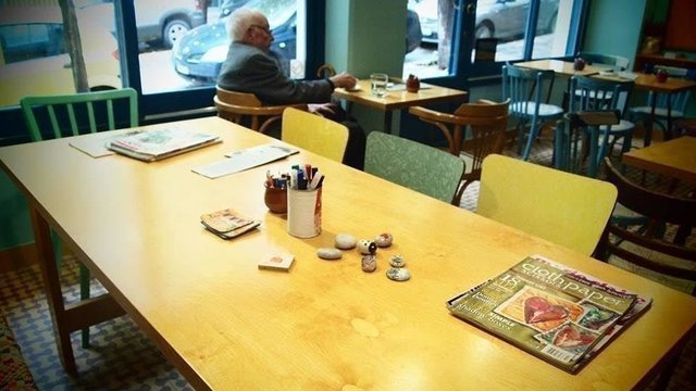 Κουμπί Coffee & Crafts